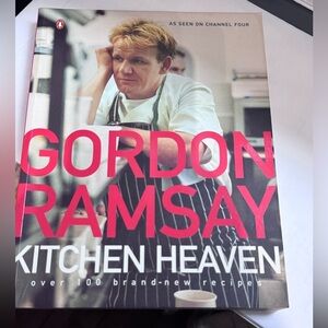 📚Vintage One of a Kind Gordon Ramsay Kitchen Heaven Cookbook 📚